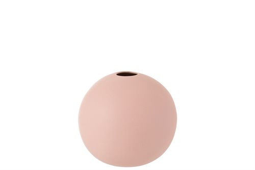 Så smukke ...Kugle vase i pastel pink - FØR 189,-