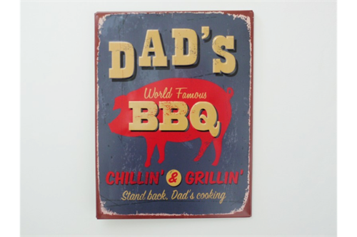 DAD´s BBQ Sign - FØR 149,- 