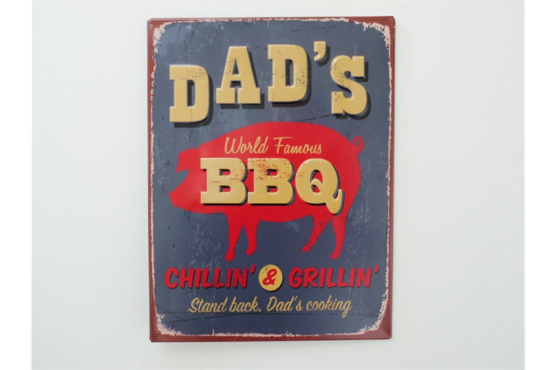DAD´s BBQ Sign 