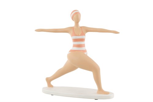 Yoga dame stående -Højde 29.5 cm