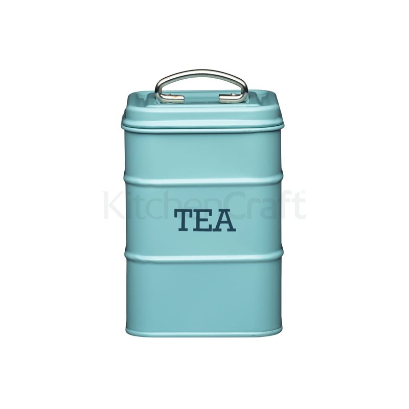 Nostalgisk Tea dåse i Blå