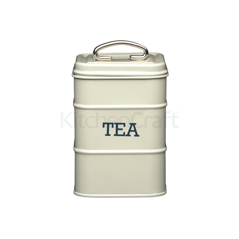 Nostalgisk Tea dåse i Creme