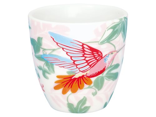 Fallulah 2 x Stoneware Mini latte cup white