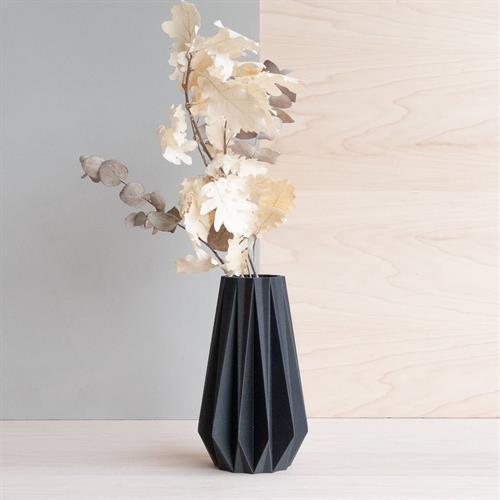 Origami Vase - til tørrede eller friske blomster